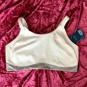 NWT Brooks 38DD White Sports Bra